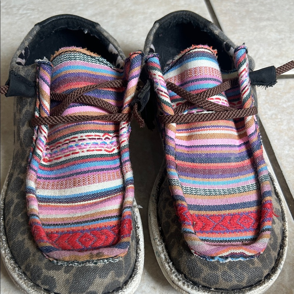 Justin woman’s Moccasins - Multicolor and Brown